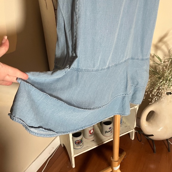 Liz Claiborne Light Blue Maxi Skirt - Picture 2 of 10